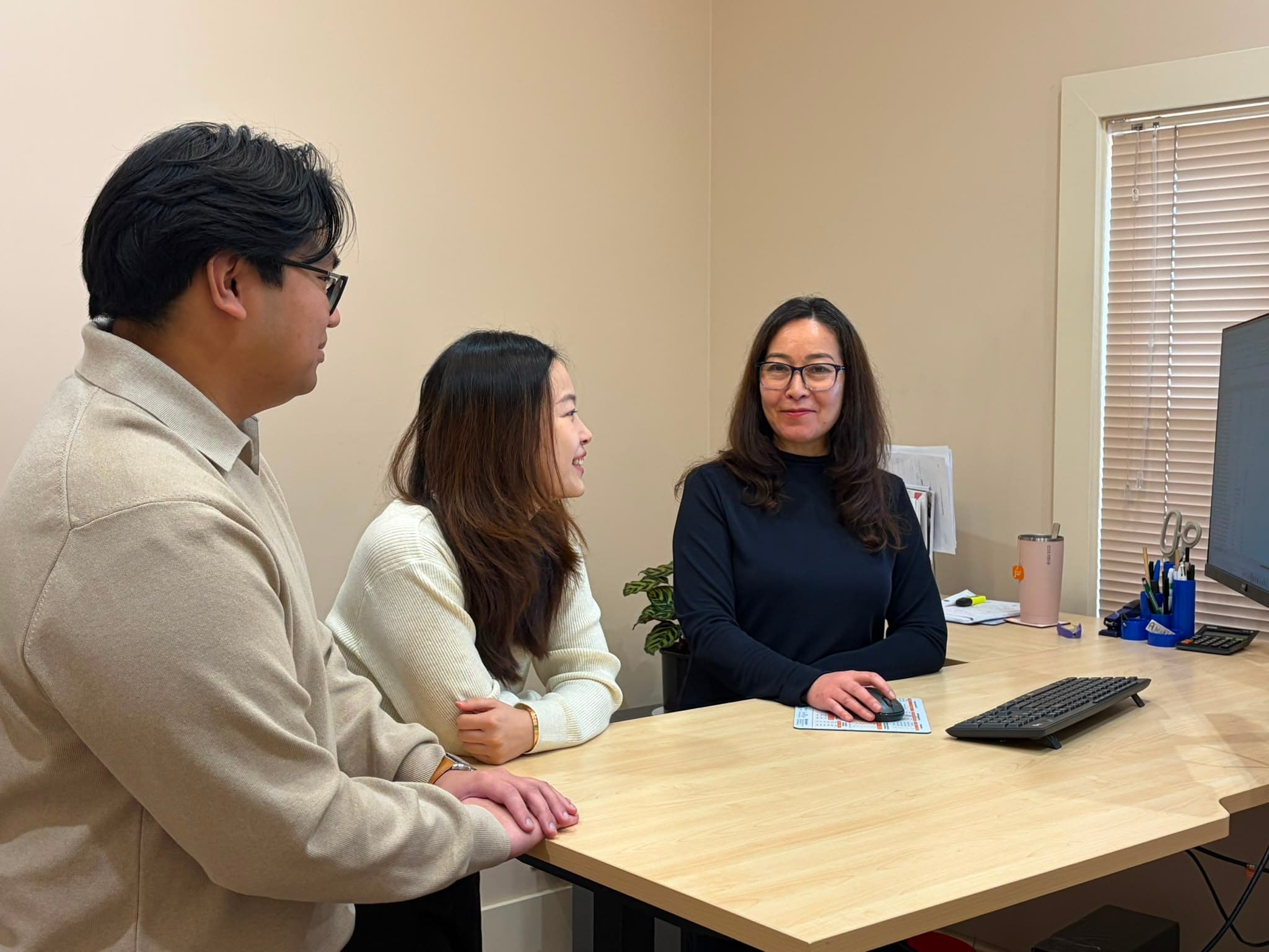 The PFS team working together in their Adelaide office